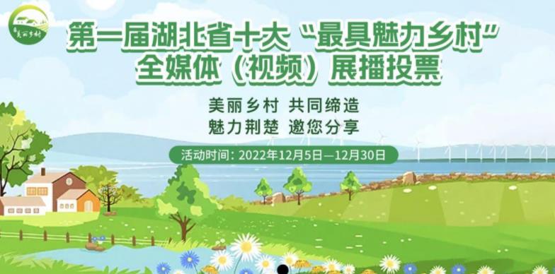 2023年湖北省十大“最具魅力乡村”奖名单。